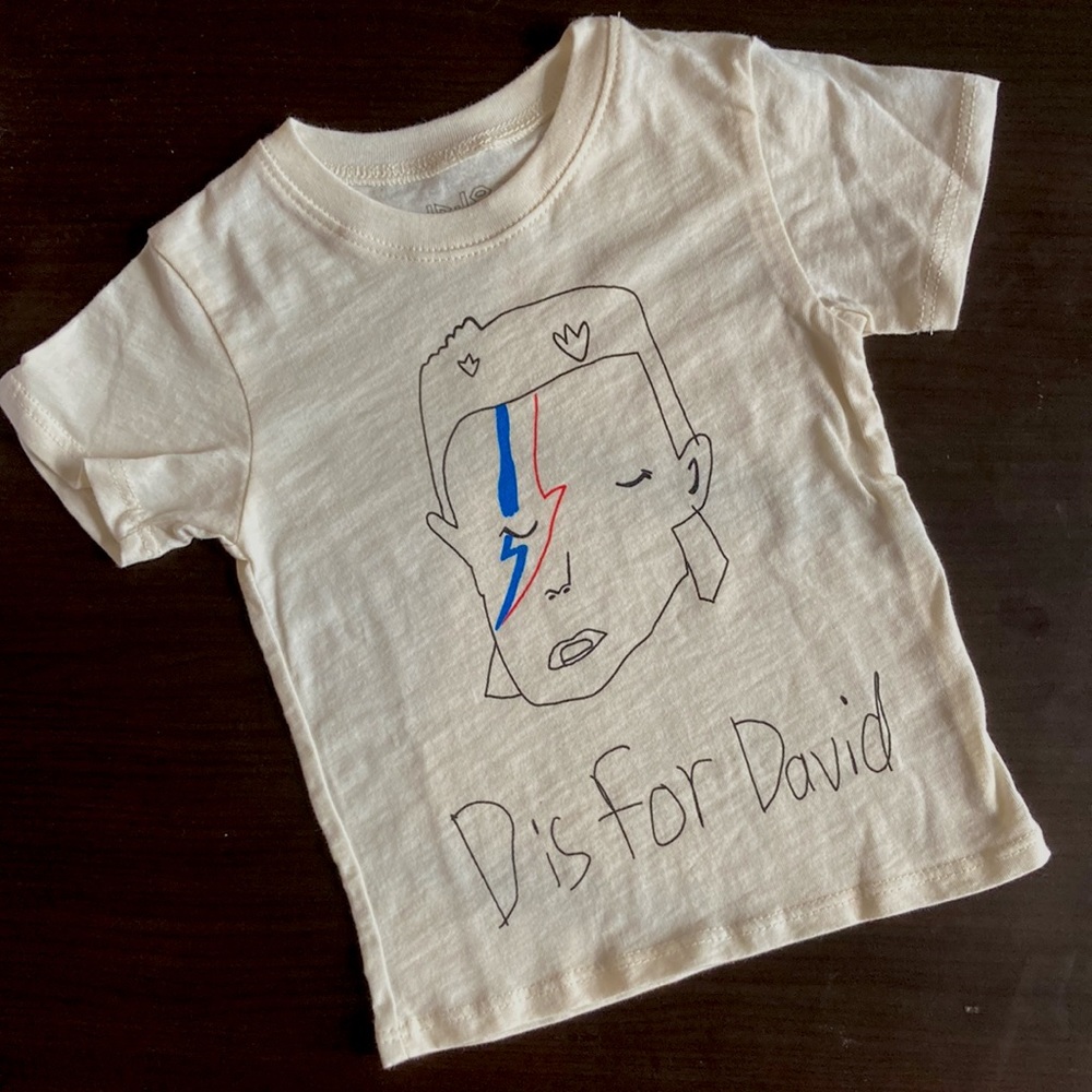Brand New Sugarboo & Co. David Bowie Baby/Kid T-Shirt